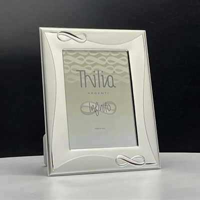 Cornici in argento: Cornice con Infinito in Argento 13x18